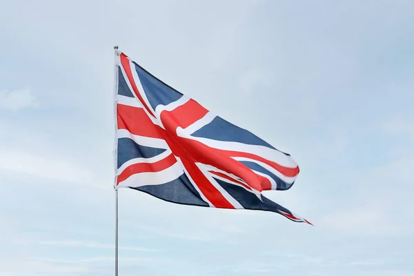 National Flag United Kingdom Outdoors — Stock fotografie