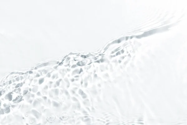 Textura Del Agua Sobre Fondo Blanco —  Fotos de Stock