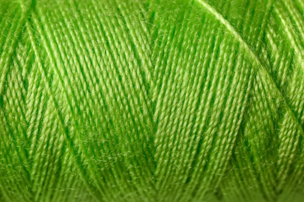 Зелені Швейні Нитки Фон — стокове фото