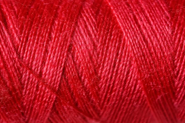 Red Sewing Threads Background — Stock Photo, Image