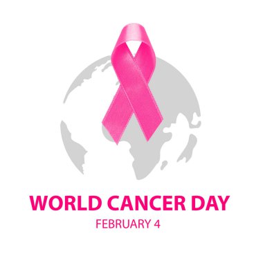 Dünya Kanser Günü için farkındalık pankartı