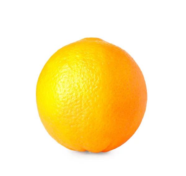 Whole Orange White Background — Stock Photo, Image