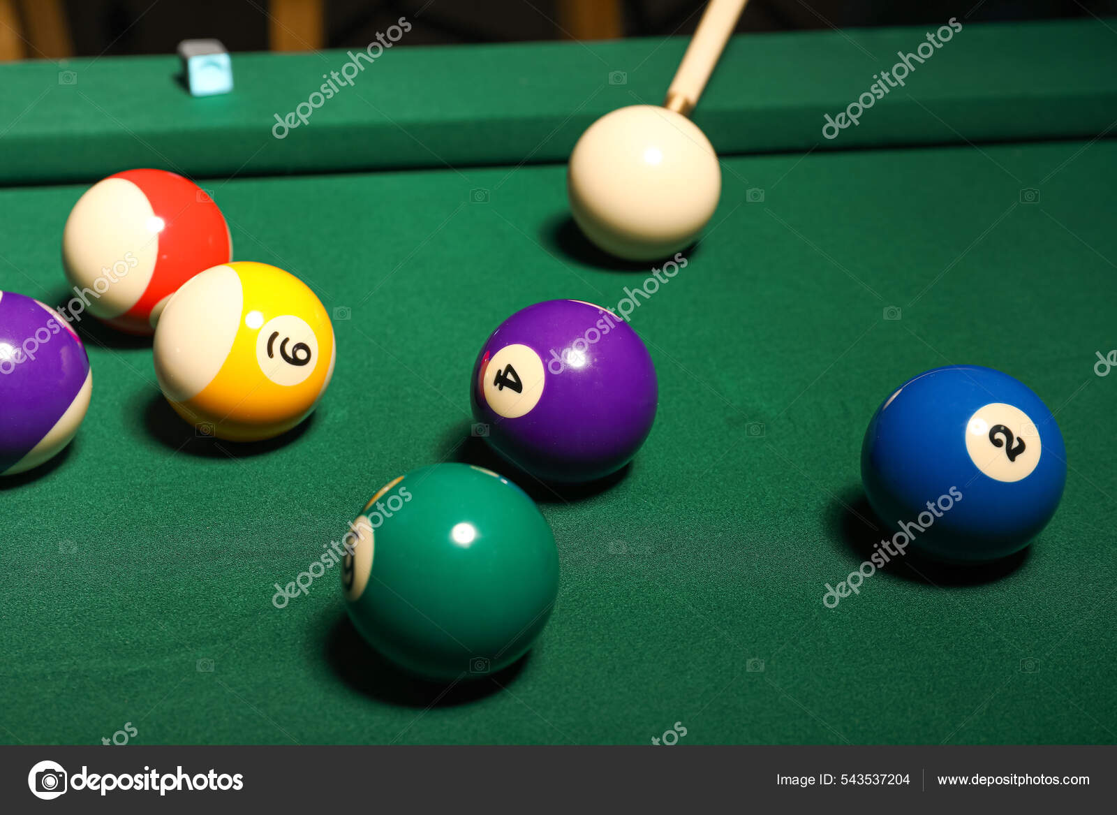 Playing Billiard Club Stock Photo by ©serezniy 543537204