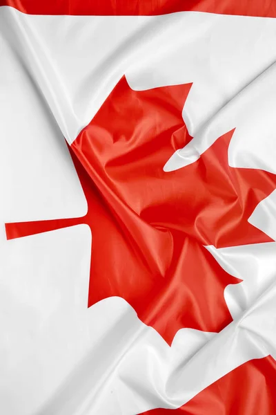 Bandeira Nacional Canadá Como Fundo — Fotografia de Stock