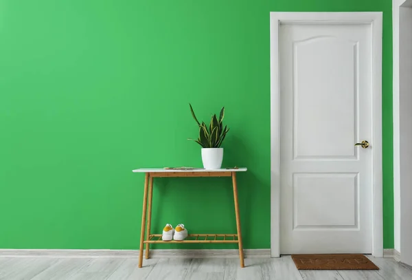 Interior Room Table Door — Stock Photo, Image