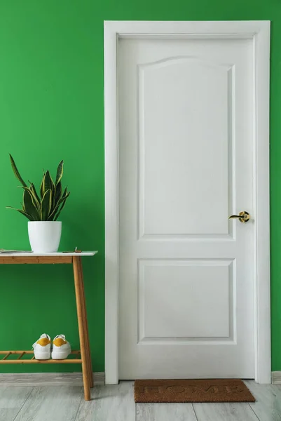 Interior Room Table Door — Stock Photo, Image