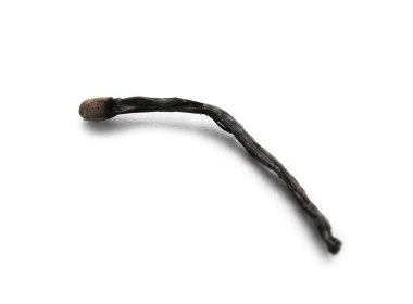 Beyaz arka planda yanmış kibrit çöpü. Duygusal tükenme kavramı