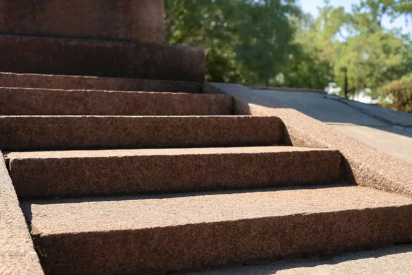 View Stairs Park Sunny Day — Stock Photo, Image