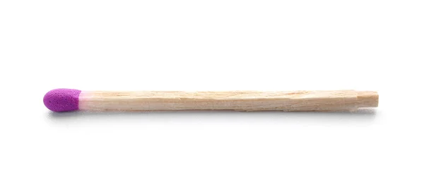 New Matchstick White Background — Stock Photo, Image