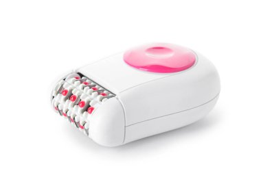 Beyaz arka plan üzerinde modern Epilatör