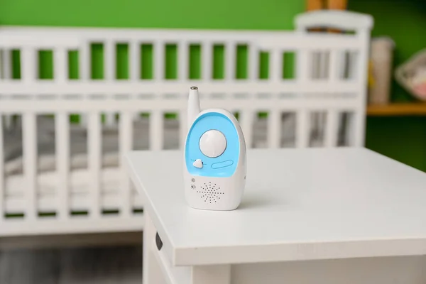 Modern Baby Monitor Table Room — Stock Photo, Image