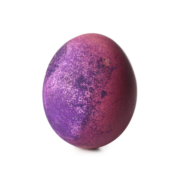 Painted Easter Egg Isolated White Background — Stock Photo, Image