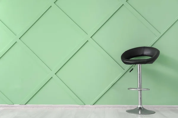 Bar Stool Chair Color Wall — Stock Photo, Image