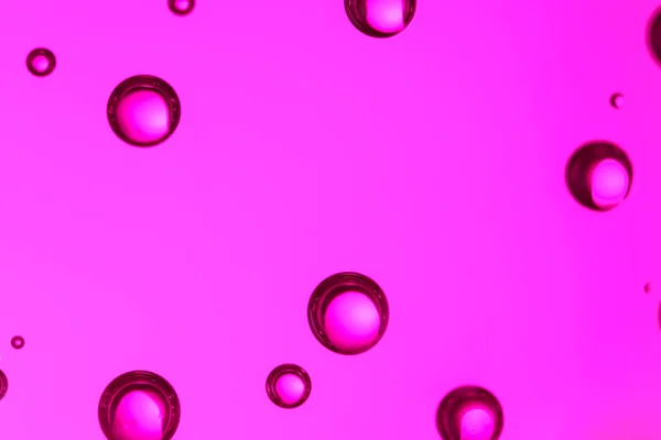 Clear Water Bubbles Color Background Closeup — Stock Photo, Image