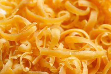 Talaş dokusu, yakın çekim görüntüsü