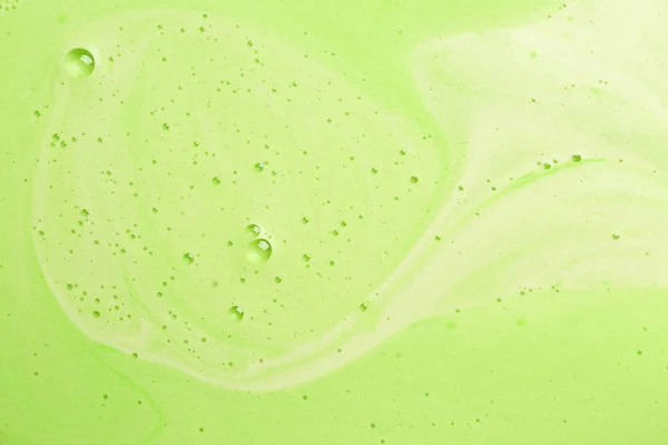 Υφή Του Πράσινου Παχύ Αφρό Closeup — Φωτογραφία Αρχείου