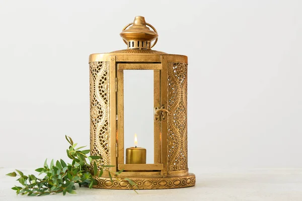 Muslim Lantern Light Background — Stock Photo, Image