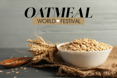 Masada tahıllı kase. Dünya Yulaf Festivali