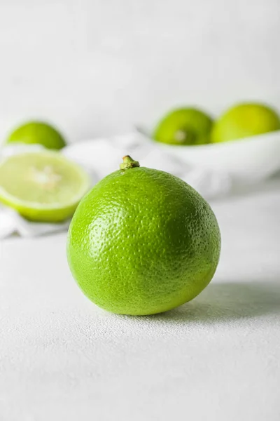 Saftig Bergamotfrugt Lys Baggrund - Stock-foto