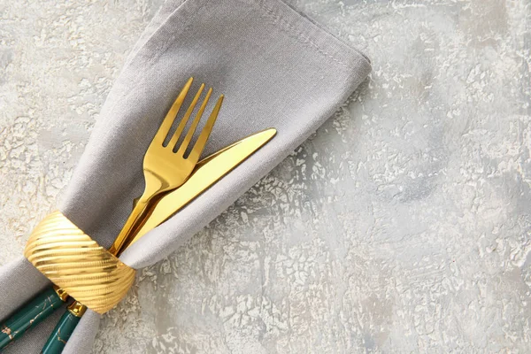 Elegant Cutlery Grunge Background — Stock Photo, Image