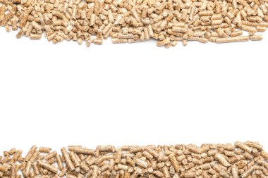 beyaz zemin üzerine ahşap parçaları