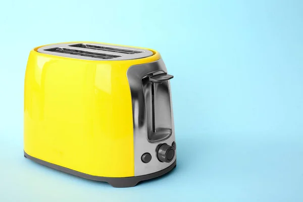 New Modern Toaster Blue Background — Stock Photo, Image