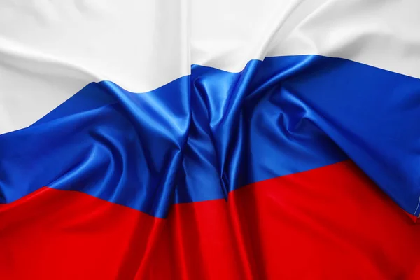 Флаг России Фон Крупный План — стоковое фото