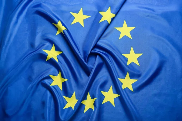 Drapeau Union Européenne Comme Toile Fond — Photo