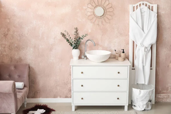 Beautiful Interior Modern Bathroom — Stock Photo, Image