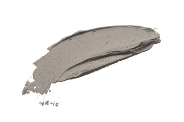 Aktif karbon yüz maskesi örneği beyaz arkaplanda izole edildi