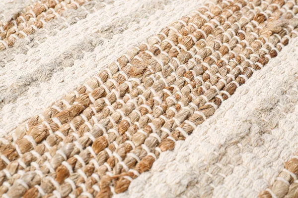Texture Striped Carpet Closeup — Stock Photo, Image