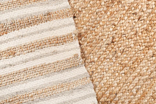 Texture Different Carpets Closeup — Stock Photo, Image