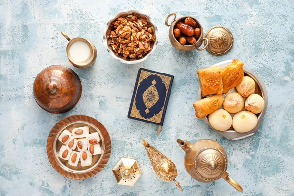 아라비아어 배경으로 맛있는 — 스톡 사진