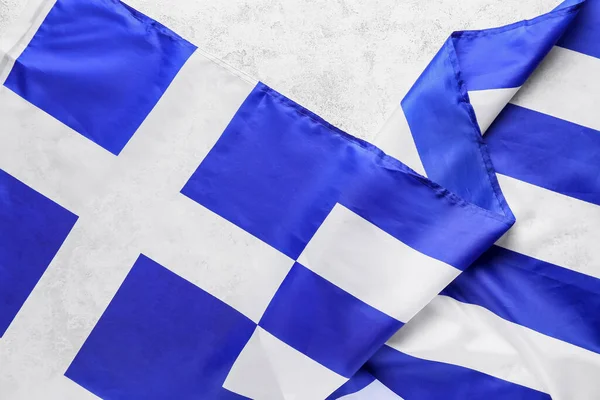 Drapeau National Grèce Sur Fond Grunge — Photo