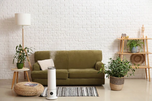 Interior Stylish Living Room Humidifier — Stock Photo, Image