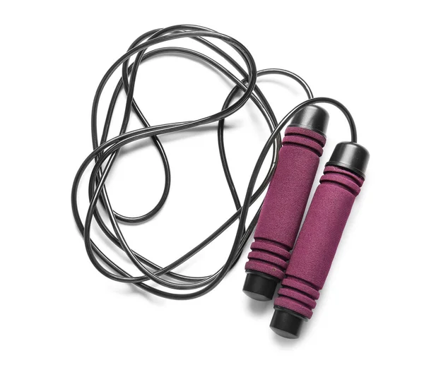 Stylish Skipping Rope White Background — Stock Photo, Image