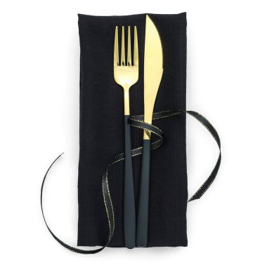 Beyaz arkaplanda zarif tablo ayarı