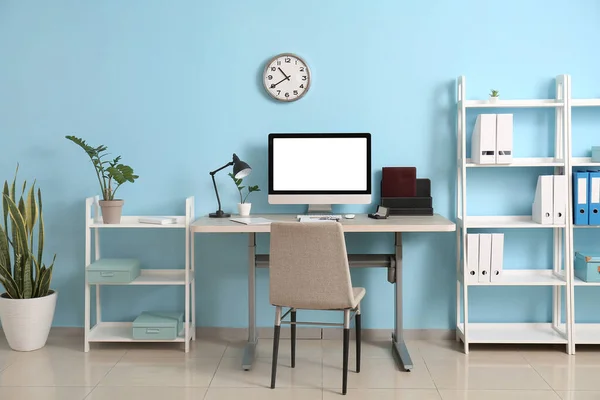 Interior Modern Comfortable Office — Stock Photo, Image