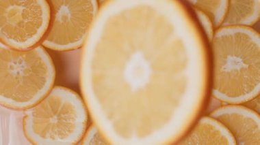 Portakal diliminin suya düşüşü, üst manzara