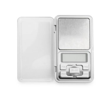 Beyaz arkaplanda mücevher pulları