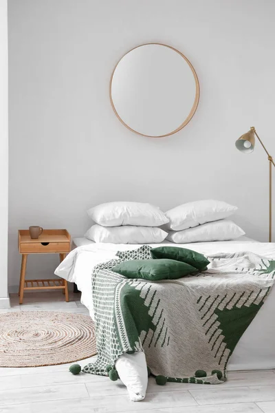 Interior Dari Kamar Tidur Gaya Modern — Stok Foto