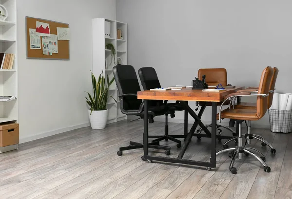 Büroinnenraum Mit Modernen Möbeln — Stockfoto