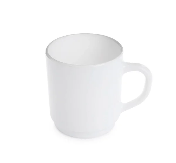 Порожня Керамічна Чашка Білому Тлі — стокове фото