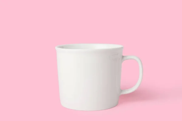 Clean Cup Pink Background — стоковое фото