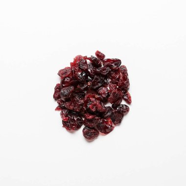 Japon bayrağı konsepti. Beyaz arka planda kurumuş kiraz