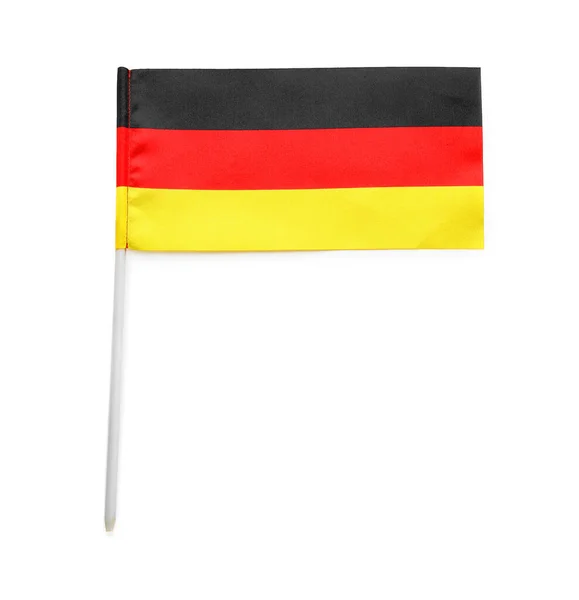 National Flag Germany White Background — ストック写真
