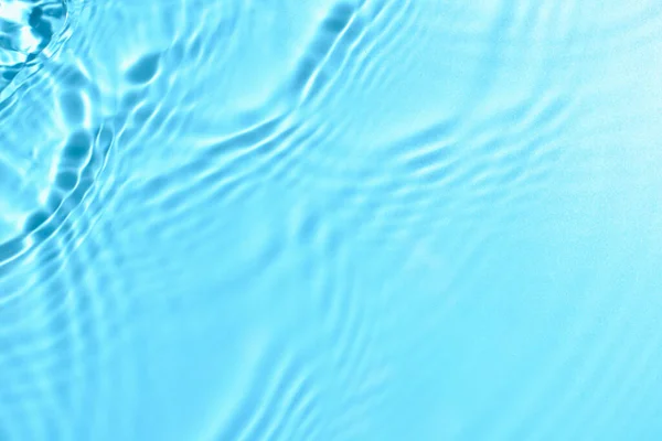 Texture Water Ripples Blue Background Closeup — Stock Photo, Image