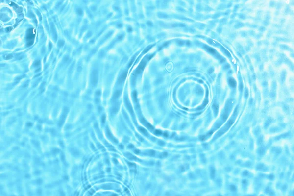 Texture Water Ripples Blue Background Closeup — Stock Photo, Image