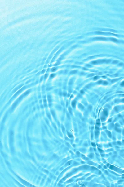 Texture Water Ripples Blue Background Closeup — стоковое фото