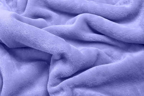 Crumpled Velvet Fabric Background — стоковое фото